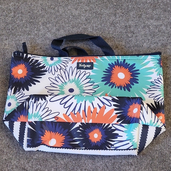 Thirty One Insulated Lunch Cooler Bag- Blue, Orange, Green - Picture 1 of 4